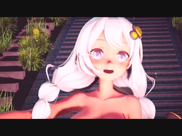 【MMD】水着の紲星あかりちゃんでダイナミックに【Lamb.】