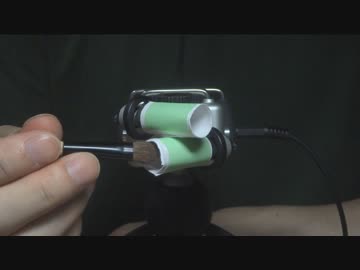 【ASMR】耳奥を直接刺激する鼓膜ブラッシング / アイシャドウブラシ使用【音フェチ】