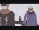 【APヘタリアMMD】　AURA　　【ウク男・ベラ男メイン】