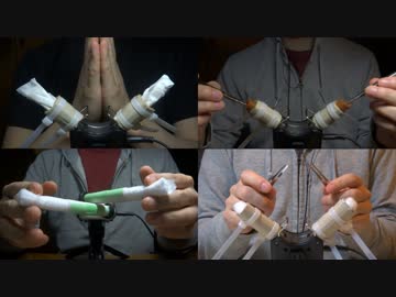 【ASMR】耳穴がモゾモゾくすぐったい奥行き耳かき / 比較【音フェチ】