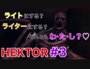 無限回廊系ホラーゲーム「HEKTOR」part3