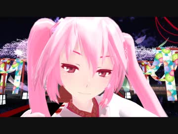 【MMD】桜ミクさんに『Marine_Bloomin'』を踊って頂きました【Tda式改変ミク】