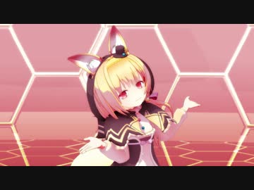 【モデル配布】キツネノボタン【MMD花騎士】