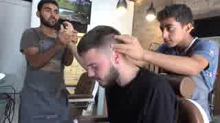 ASMR Turkish Barber FaceHead and Body Massage 173