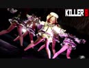 【MMD艦これ】白露型でKILLER B　折岸みつコスプレBローアングルVer　歌詞つき