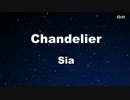 Chandelier - Sia Karaoke 【With Guide Melody】