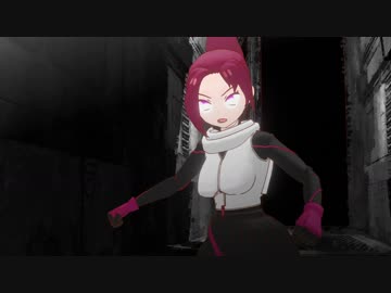 【MMDケムリクサ】りんvsアカムシ