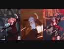 「MMD|toolbag3|服演算」チャイナドレスミク、ウェスタンドレステト、着物天依で蜜月アン・ドゥ・トロワ