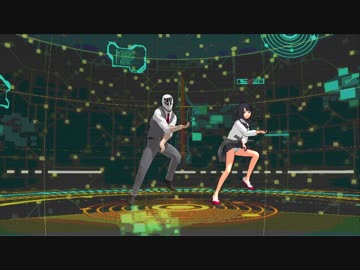 【MMD】JKちゃんと罪先生でMovin' up!