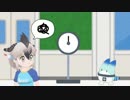 身体測定を受けるG・ロードランナーちゃん