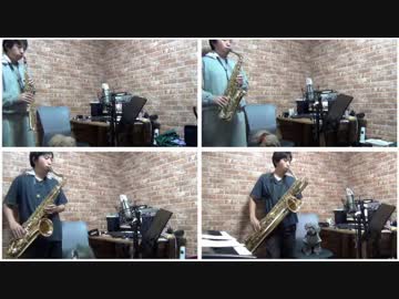 サックス四重奏でスーパーマリオカート「マリオサーキット」