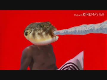 水を吹き出す鈴木河豚RB