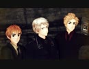 【APヘタリアMMD】不憫トリオでYou Can't Hurry Love【合作】