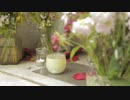 西川輝寿　Memorial with Candles and Flowers