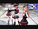 【MMD艦これ】ザラとポーラとプリンツ・オイゲンでECHO　ミニスカVer.　歌詞つき