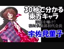 【30秒で分かる東方キャラ】宇佐見菫子【原作設定ゆっくり解説】