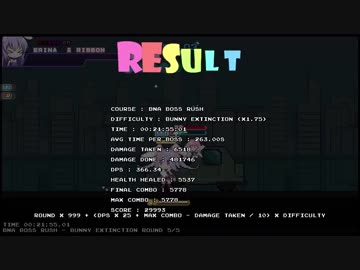 Rabi-Ribi: BNA Boss Rush (BEX) Right-Side