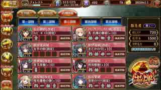 【城プロRE】武神降臨!福島正則　難しい　クリア