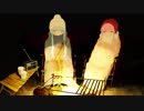 琴葉姉妹がたき火の前でしゃべるだけの動画
