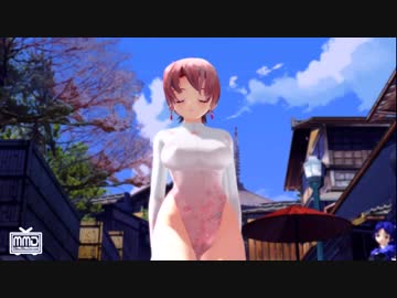 【MMD】桜ミク仕様らぶ式ミクKKCで『春咲小紅』【HMOファミリー】