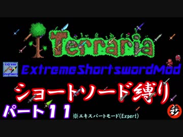 [Terraria+MOD]　ショートソード縛りEX パート１１　[ゆっくり実況]