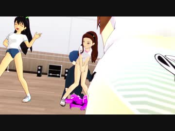 【MMD】響と伊織がお尻ふってた『Sweet Devil』【紳士向け】