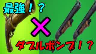 【新時代か！？】まさかのダブルポンプが実質復活してSMGにとって代わる新武器が神過ぎて簡単に優勝！！【フォートナイト】