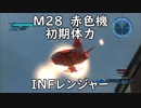 【地球防衛軍5】レンジャー M28 赤色機 インフェルノ【初期体力】
