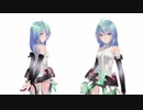 【MMD】 Tdaシスターズ Tda式初音ミク セミロング髪アペンド衣装 【モデル配布】