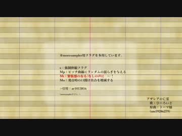 ひーろいどでアザレア_調声晒し