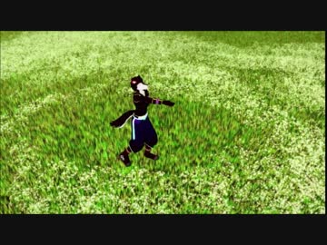 【狼音アロ】flos【UTAU+MMD】