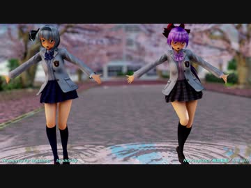 【東方MMD・ぱんつ注意】 ブレザーみょんパチェでメランコリック * C.S.Portリアレンジ * 【アールビット式】