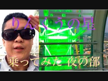 【りんくうの星】観覧車乗ってみた（夜の部）【りんくうタウン】