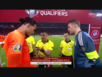 《EURO2020》 【予選：グループC】 [第2節] オランダ vs ドイツ（2019年3月24日）