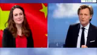 中国の習国家主席の欧州訪問を伝える仏F2と中国CCTVの報道