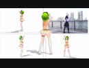 【途中】次はGUMIにこれを踊りはじめてもらいました【経過】