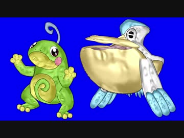 ニョロトノ＆ペリッパー先輩BB