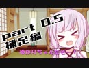 【Part  0.5】ゆかりさん連れて、どこ行こう？  補足編