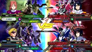 20190310　ベルガ・クシャトリヤVSインフィニットジャスティス・デスティニー　シャッフル