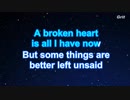 Better Left Unsaid - Ariana Grande Karaoke【No Guide Melody】
