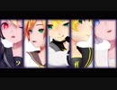 【MMD】五人のレンくんでガチ百合の女王【鏡音レン】
