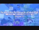 情報完全遮断完全初見でマインクラフト#113