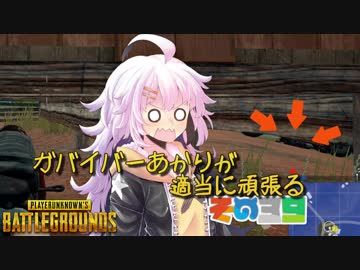 【PUBG】ガバイバーあかりが適当に頑張る その３９【VOICEROID実況】