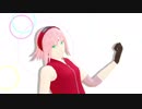 【MMDナルト】サクラで君色に染まる