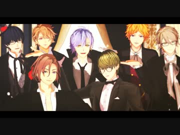 【MMDA3!】Crazy ∞ nighT【至・千景・天馬・三角・一成・万里・紬】