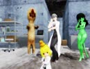 幼女化したブライト博士と実態を取戻したスクラントン博士が収容違反をしながら白銀ディスコ