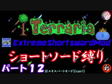 [Terraria+MOD]　ショートソード縛りEX パート１２　[ゆっくり実況]