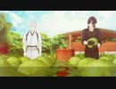 【MMD刀剣乱舞】鶴丸と燭台切が雑談しながら畑当番をしている