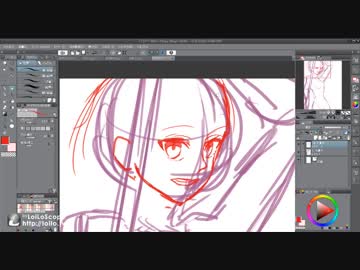 【自分用に】日本を描いてみた：下絵