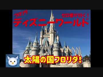 ゼロ君が行く！フロリダ ディズニーワールド Part.1